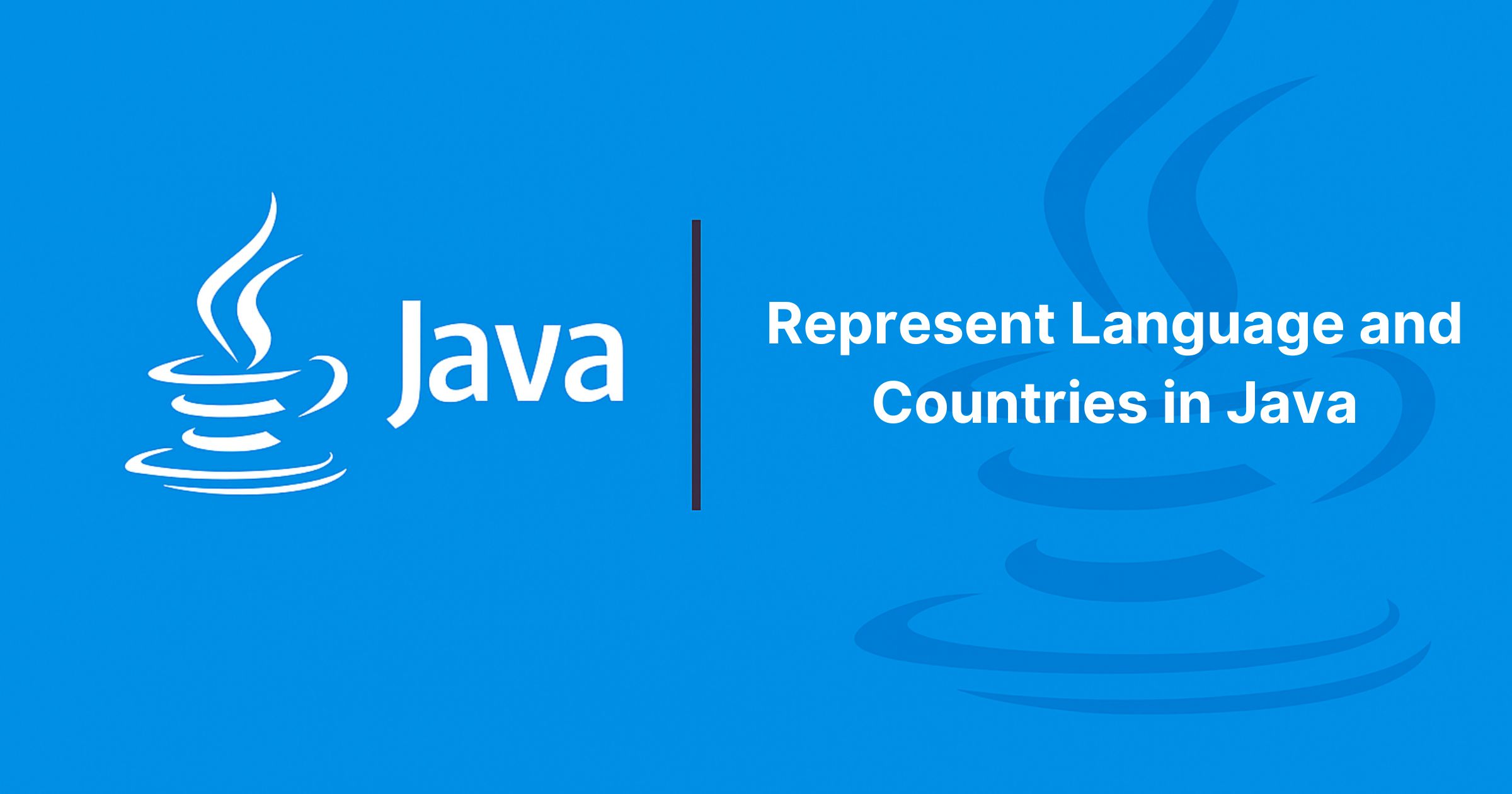 Locale Class In Java