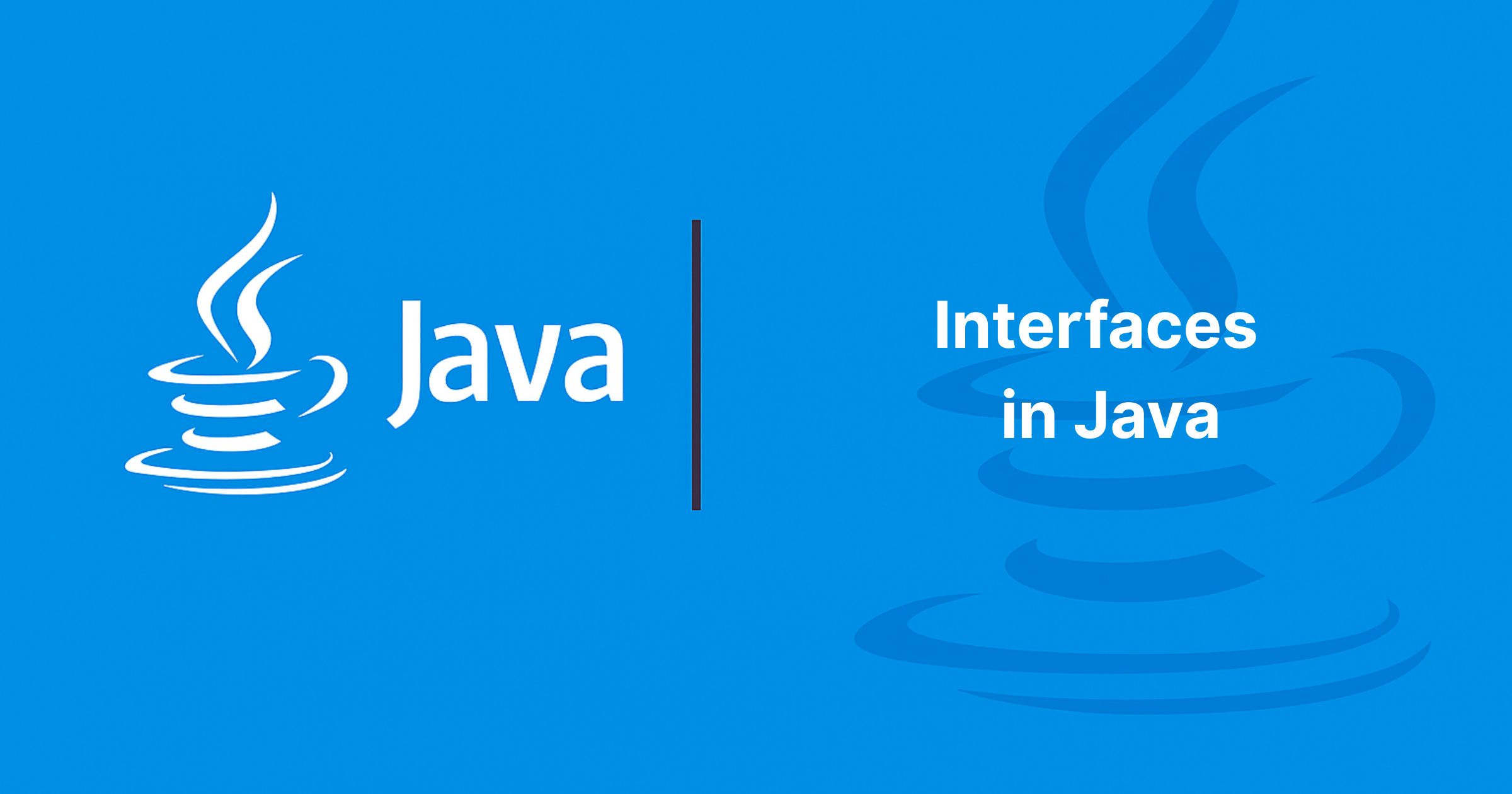 Read more about the article Interfaces in Java
